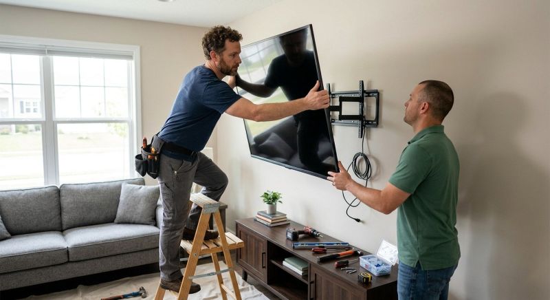Television Mounting Service in Conroe, TX